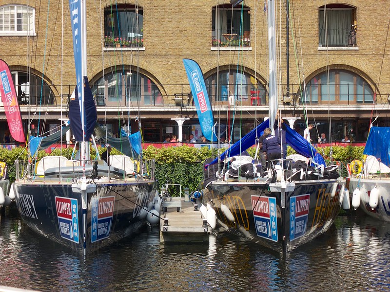 Clipper World Yacht Race Sailing Boats